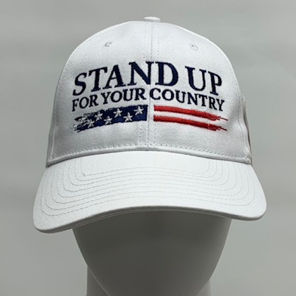 Stand Up For Your Country Structured Baseball Cap Large