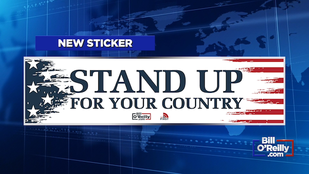 O'Reilly's 'Stand Up For Your Country' Campaign