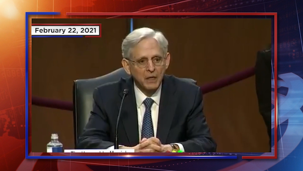 AG Nominee Merrick Garland Can't Confirm Illegal Immigration is a Crime
