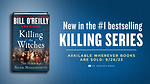 COMING IN SEPTEMBER: OReillys Next Best Seller is KILLING THE WITCHES