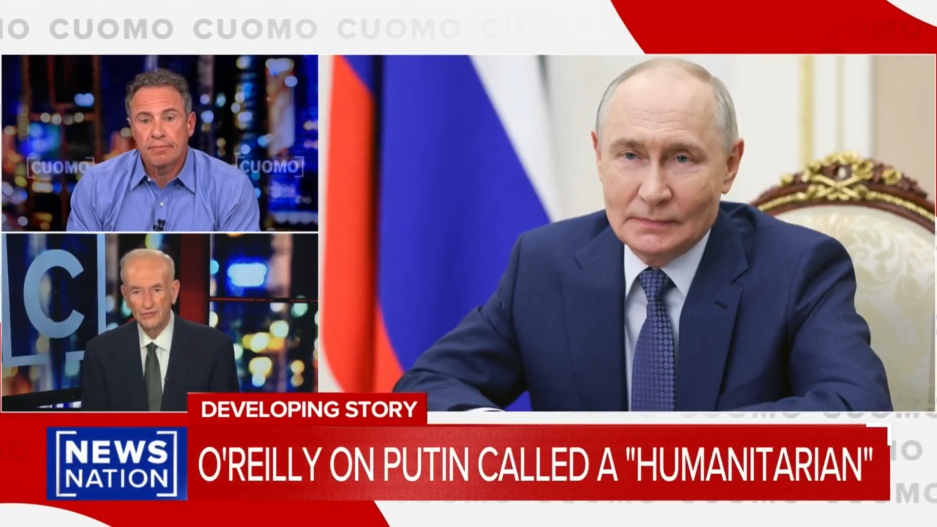 O'Reilly Talks Putin & Ramaswamy With Cuomo