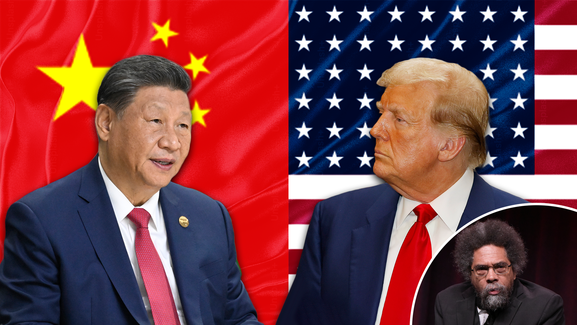 Trade War EscalatesWith China, Elon Musk Clashes With Peter Navarro Over Tariff Policies, President Trump vs. CBS, & Cornel West on the Age of Division