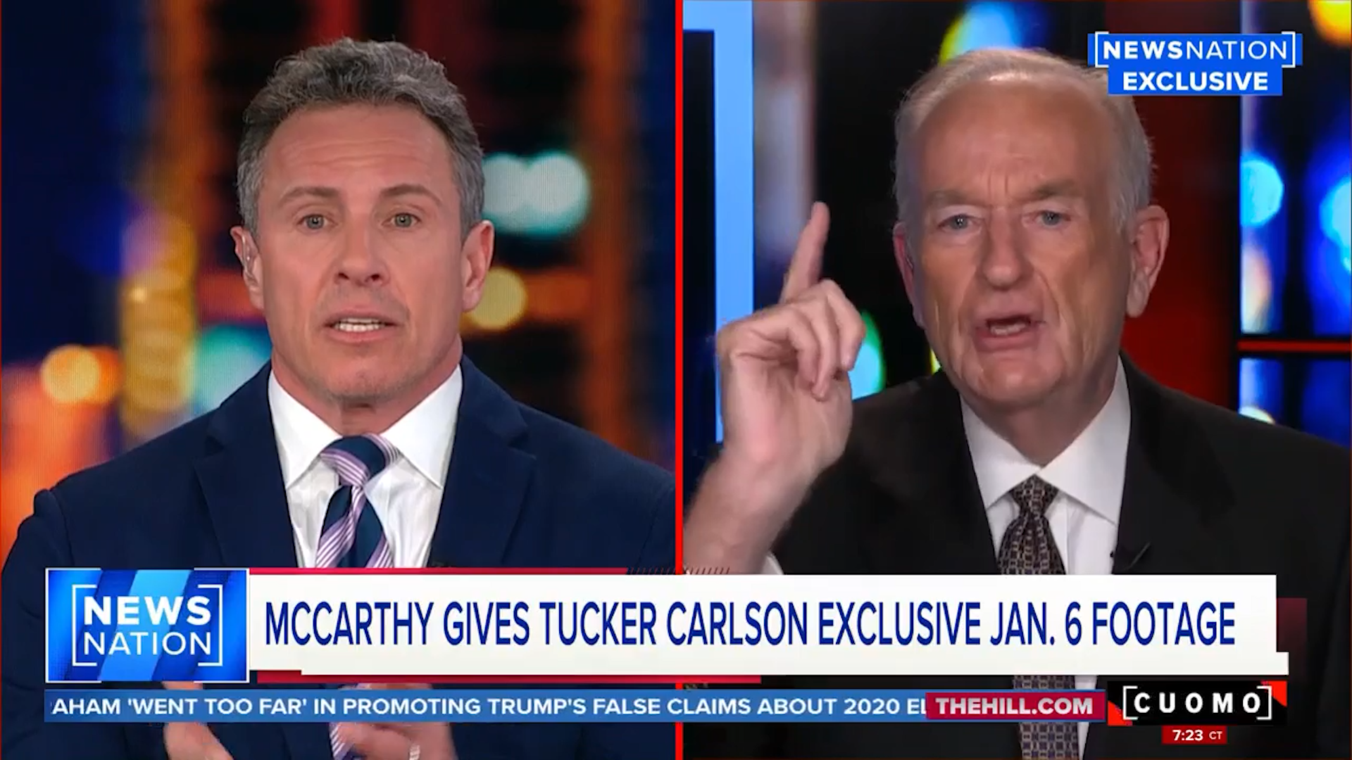 O'Reilly & Cuomo Clash Over the Open Border, Fentanyl and More
