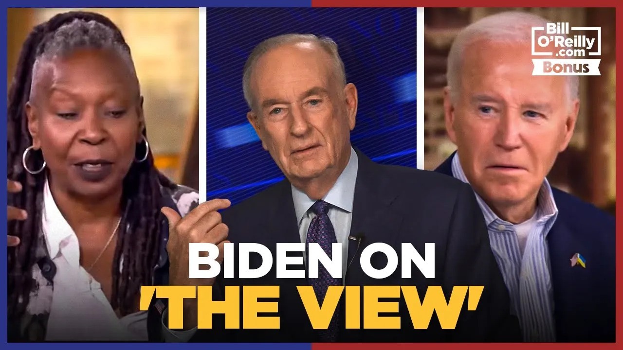 Whoopi Goldberg Fawns Over Joe Biden on 'The View'