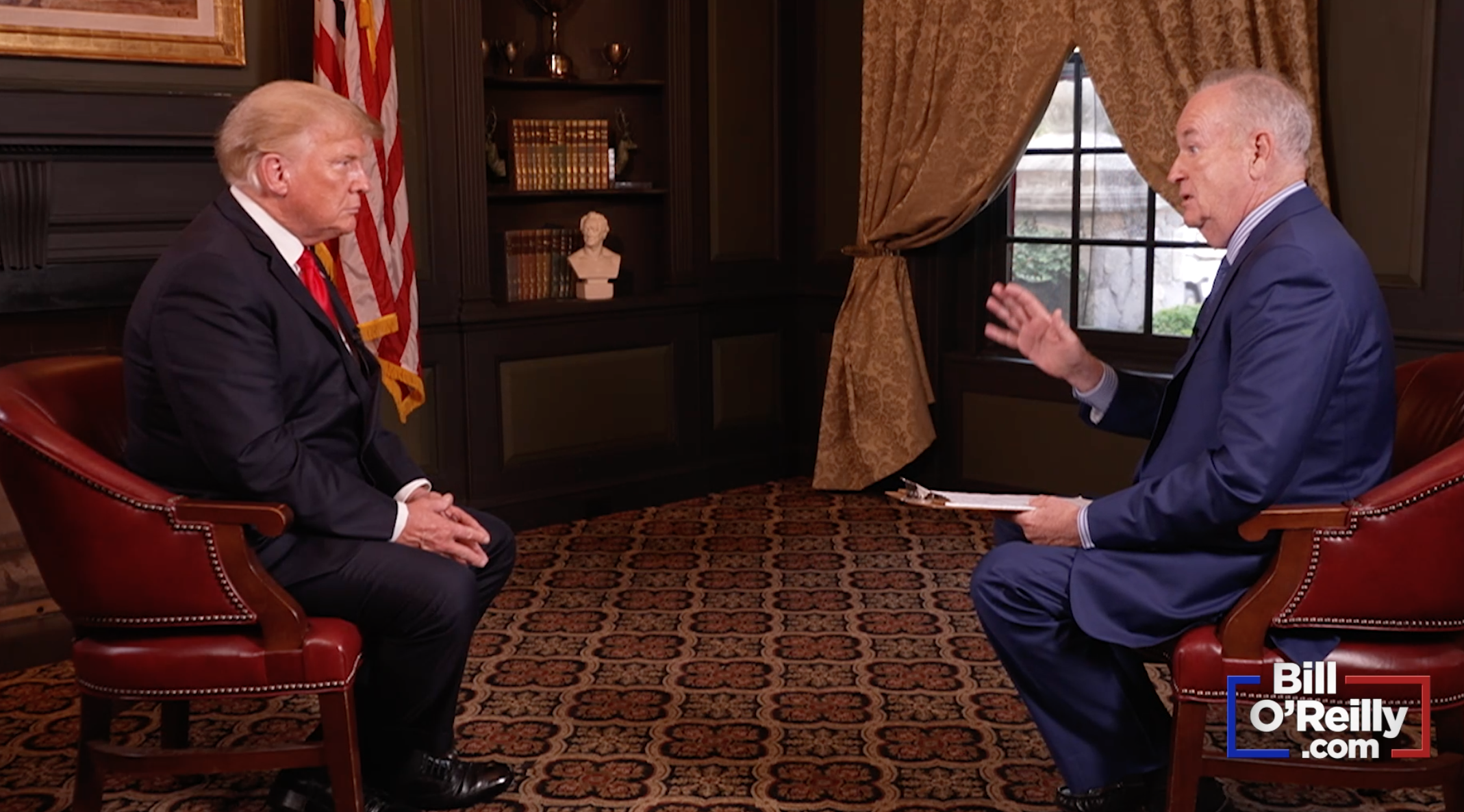 Watch the First Two Minutes of O'Reilly's Interview with President Trump