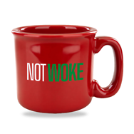Not Woke Diner Coffee Mug