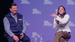 AOC Heaps Praise on Troy Jackson in Maine