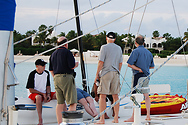 Bill and some friends take in a cruise around Anguilla.