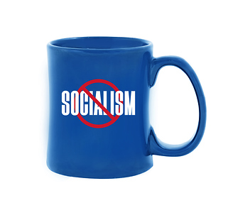 No Socialism Diner Coffee Mug