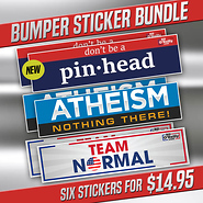 Best of Bumper Stickers bundle - Pack of 6 stickers