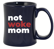 Not Woke Mom Diner Coffee Mug